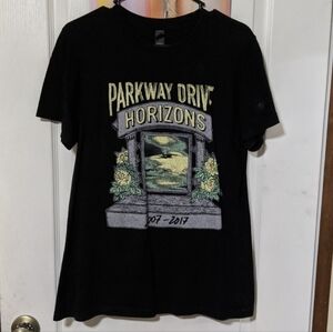 Parkway Drive Horizons 10 Year Anniversary Music Band Metal T-Shirt Men's Medium